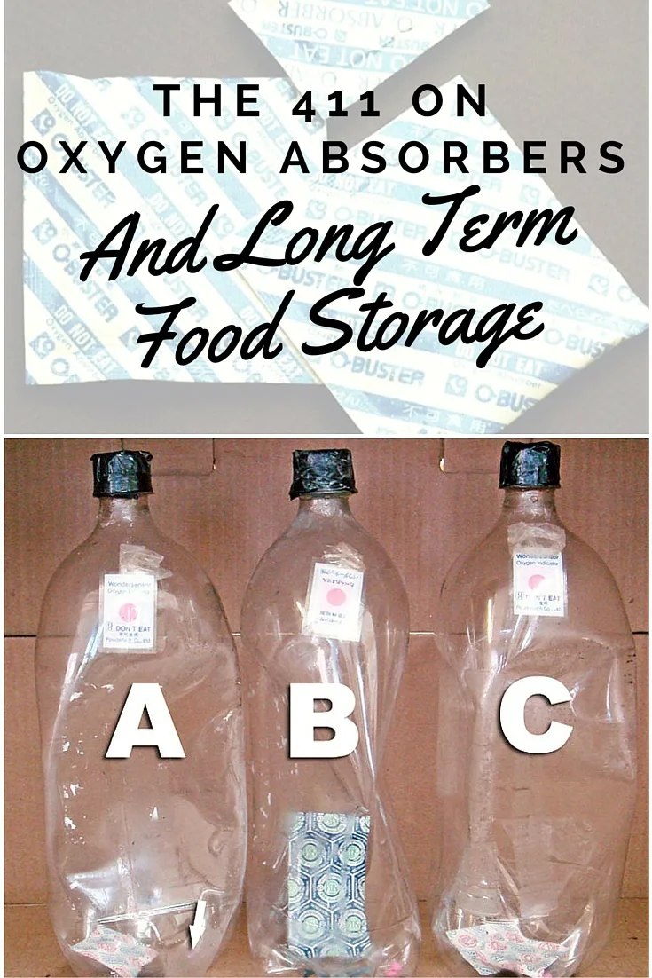 The 411 on Oxygen Absorbers And Long Term Food Storage - Adding these magical packets to your food storage creates an oxygen-free environment that prevents oxidation from occurring in foods as well as inhibits insect infestations. This assists in prolonging your food source, thus contributing to your overall survival during emergencies.