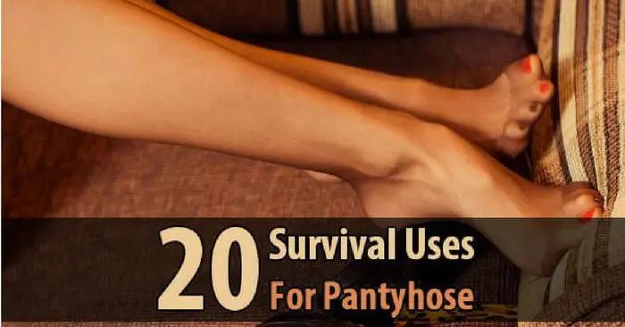 20 Survival Uses for Pantyhose — If you or your wife have been throwing away old pantyhose, stop right now. And if no one in your home uses pantyhose, you should definitely buy some.