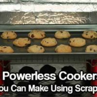 3 Powerless Cookers You Can Make Using Scraps — If SHTF, the power will obviously go out, the gas will stop and you will end up starving or adapting. Over at thesurvivalmom.com they have 3 powerless cookers you can make very easily and actually work really well.