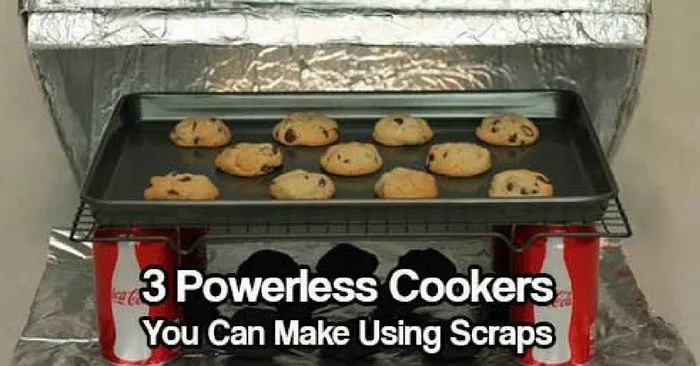 3 Powerless Cookers You Can Make Using Scraps — If SHTF, the power will obviously go out, the gas will stop and you will end up starving or adapting. Over at thesurvivalmom.com they have 3 powerless cookers you can make very easily and actually work really well.