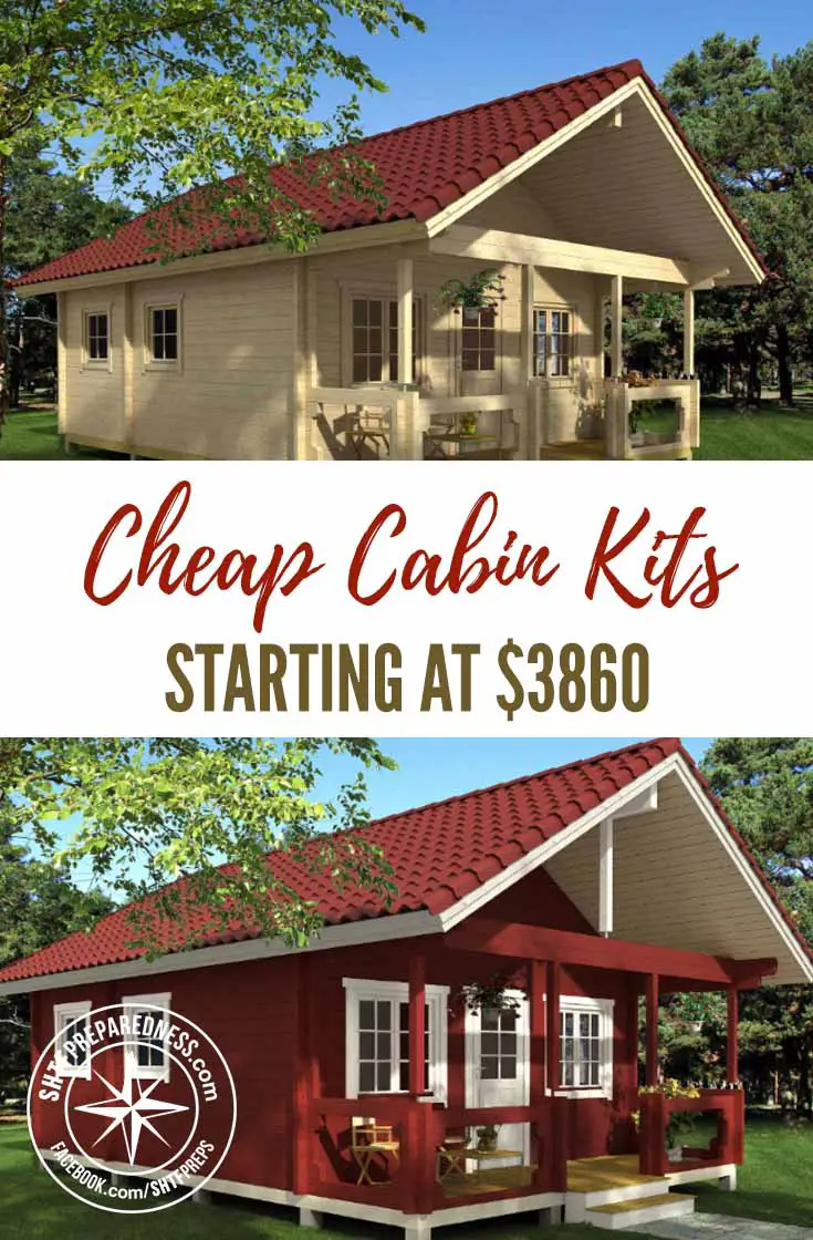 Cheap cabin kits are a great resource for prepared folks as they can be the perfect bug out location, emergency shelter, or tiny home.