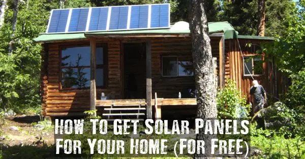 How To Obtain Solar Panels For Free