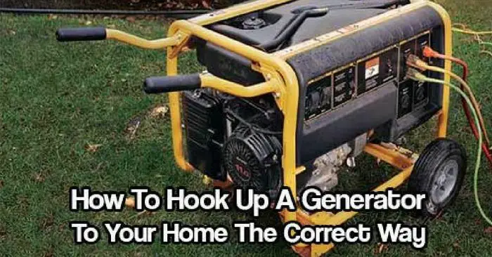 How To Hook Up A Generator To Your Home The Correct Way — Winter is coming. Don't be without power during an outage. Check out how to hook up a generator to your house so all you need to do is click a switch and you're whole house will have power.