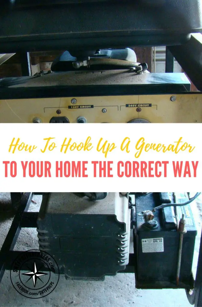 How To Hook Up A Generator To Your Home The Correct Way — Winter is coming. Don't be without power during an outage. Check out how to hook up a generator to your house so all you need to do is click a switch and you're whole house will have power.