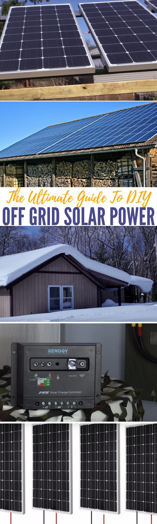 The Ultimate Guide To DIY Off Grid Solar Power