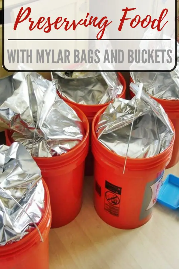 Preserving Food with Mylar Bags and Buckets - Many people have heard about using mylar bags to store food in, as well as using buckets for the same thing. Combining these two practices makes for some solid, long term food storage!