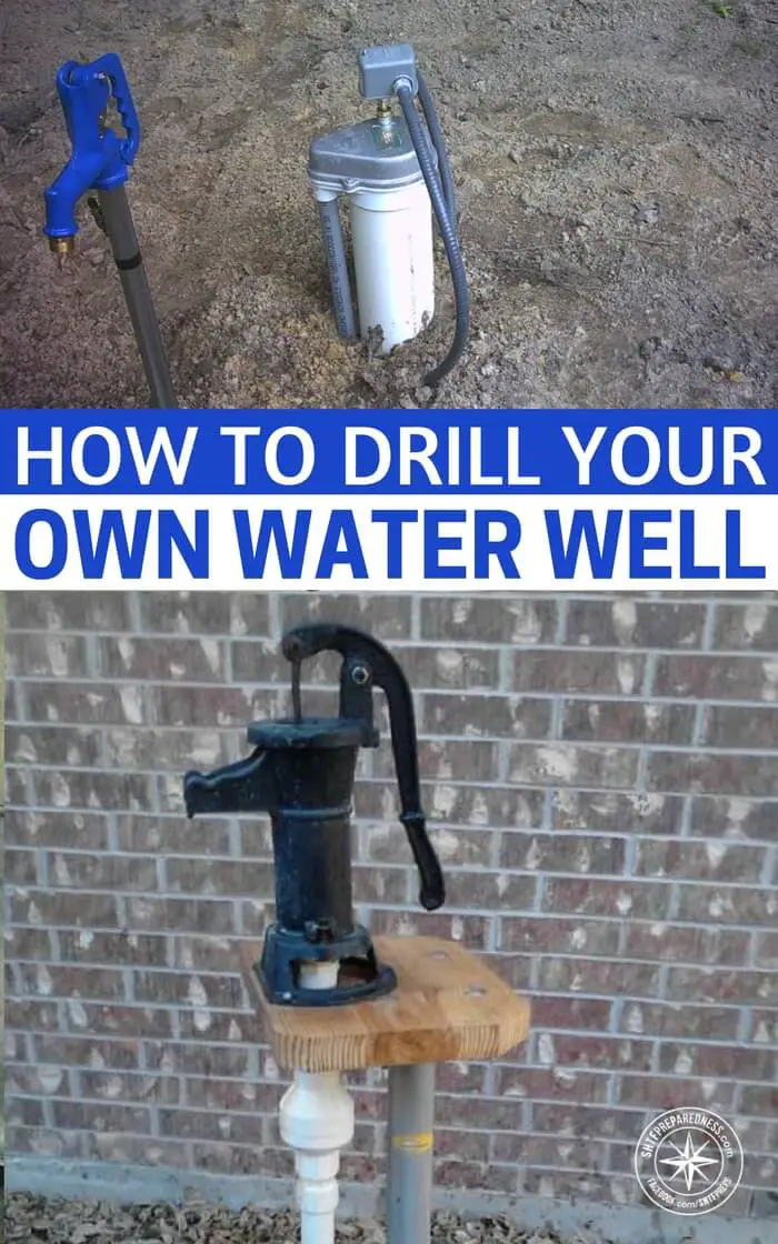 How To Drill Your Own Water Well - The water well drilling methods described here work well in digging/drilling through dirt, and clay, including really hard clay.  They will not work if you need to drill through rock but, if the area you live in is flat or relatively flat, it is definitely worth a try.  Many folks think they have to dig or drill their well into an aquifer.  For irrigation and lawn watering, reaching an aquifer isn't necessary.