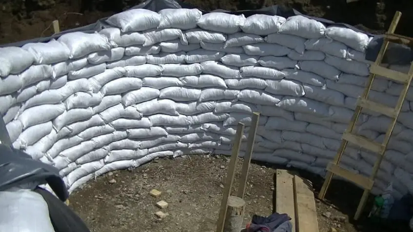 root cellar that can be used as a bunker