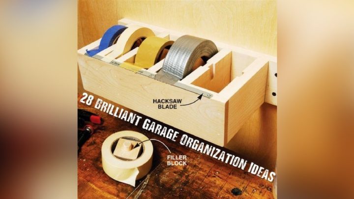 28 Brilliant Garage Organization Ideas
