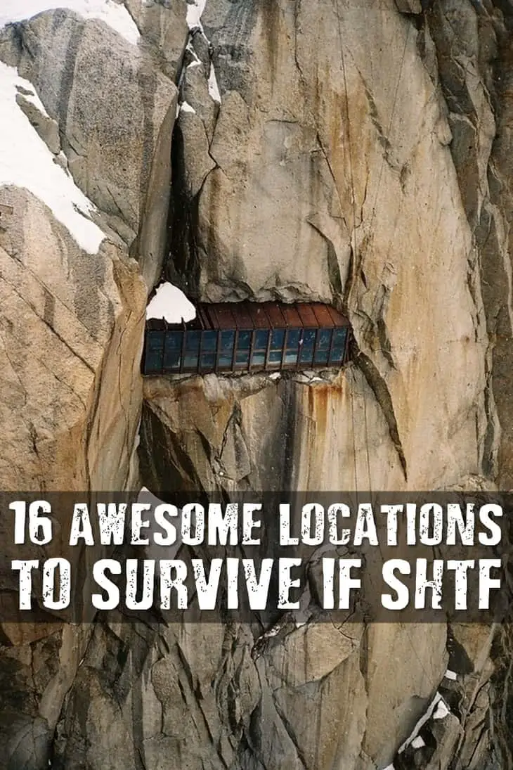 Hard to breach, easy to defend is my motto. See some of the most awesome bug out locations to hunker down and sit out the apocalypse! Image by katherinesquier.com