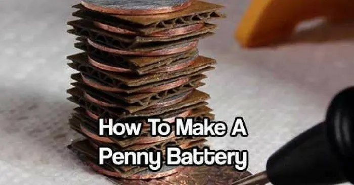 How To Make a Penny Battery — See how to make a penny battery today and always have a quick source of power in an emergency. Perfect for small projects like powering a small clock or LED's light bulbs.