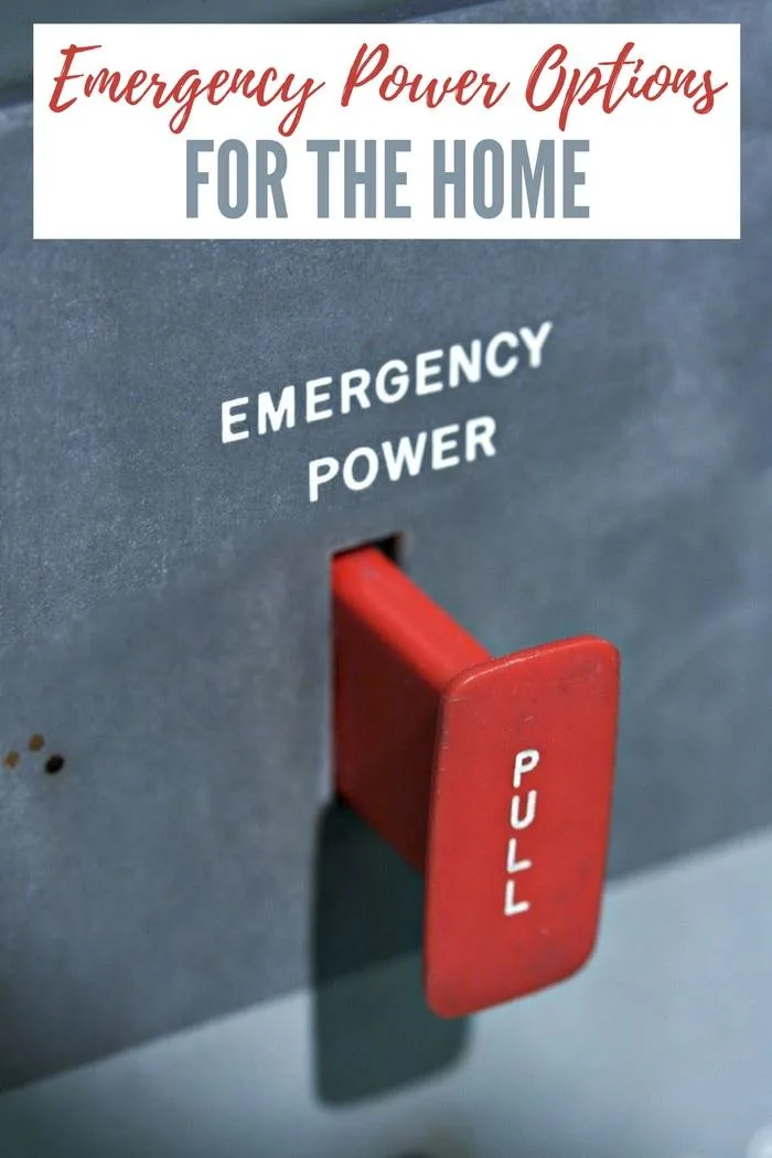 Emergency Power Options for Your Home - As winter months are approaching, a lot of us are preparing for the cold weather - especially homesteaders. The more isolated we are, the longer it takes for utility crews to reestablish power, or clear roads of snow and ice. An emergency backup power system is the sensible solution to this problem.