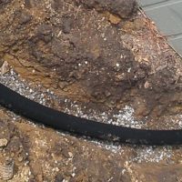 How To Install A French Drain with Dry Well To Stop Water Build Up &mdash; French drains are primarily used to prevent ground and surface water from penetrating or damaging building foundations. This is a really easy and cheap DIY project which can be done in a day.