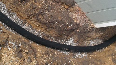 How To Install A French Drain with Dry Well