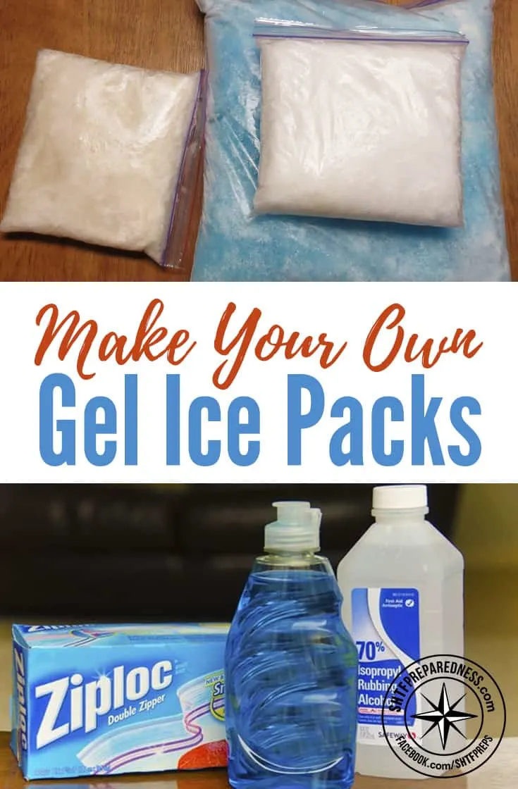 Make Your Own Gel Ice Packs — How many times have you used gel ice packs in your life? Their uses are almost limitless: from medical applications to keeping your sandwiches cool, gel ice packs are handy to have in the freezer.