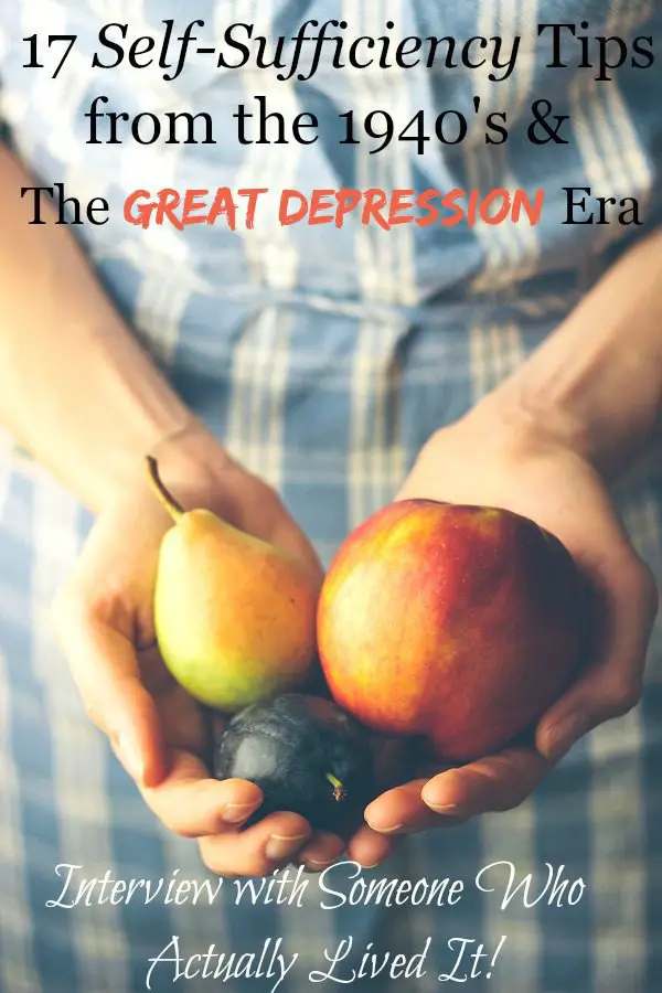 17 Self-Sufficiency Tips from the Great Depression - For those of us interested in homesteading, or just looking for ways to become more self-sufficient, there’s a lot that can be learned from older generations that did without the modern conveniences we have today. Modern generations can have a tough time figuring out how to live in a low-tech world when we’re used to all of the efficiencies of today. Image by melissaknorris.com