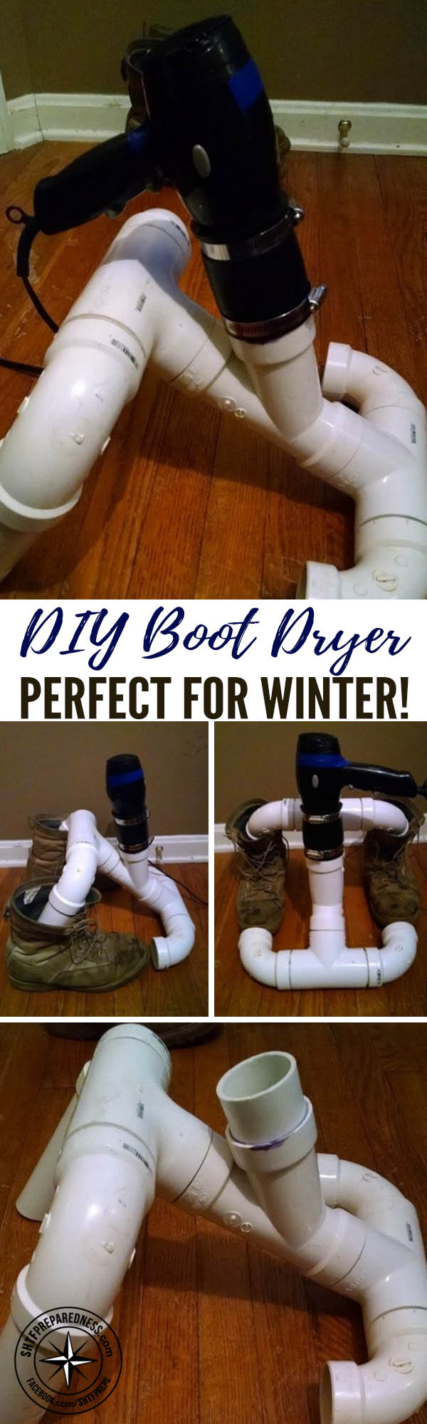 DIY Boot Dryer - Perfect for Winter!