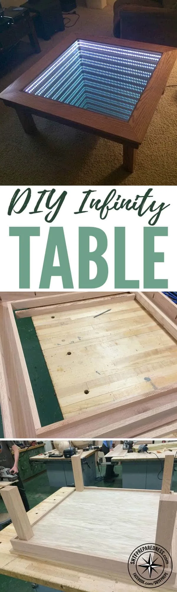 DIY Infinity Table — DIY woodworking projects are a fun hobby and can be a great way to generate income. There are countless designs you can come up with, and it can be a thrill to craft something unique.