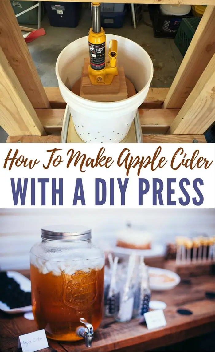 How To Make Apple Cider with a DIY Press