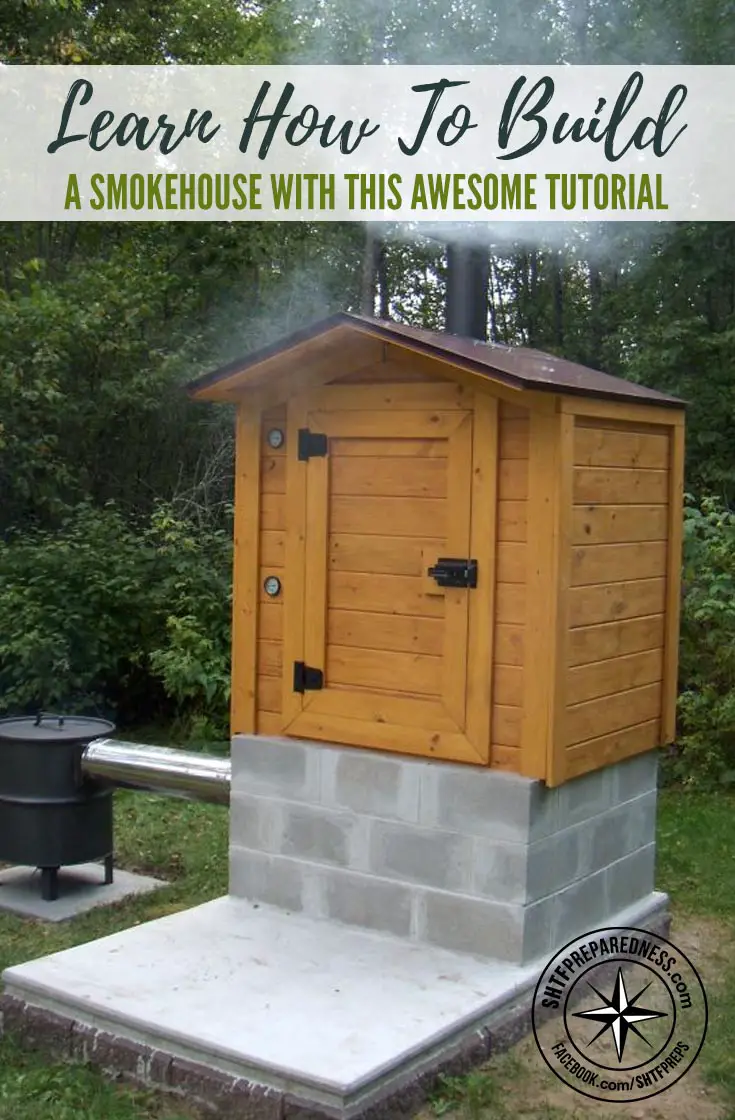Learn How To Build A Smokehouse With This Awesome Tutorial — Building a smokehouse from scratch can be intimidating for those of us that haven’t tackled anything quite like it. There are a lot of factors to consider-fire safety, sturdiness, and being sure to use materials that will be safe with food.