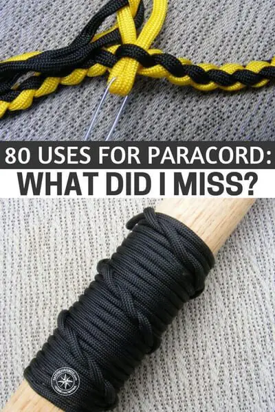 80 Uses for Paracord: What Did I Miss? — Paracord has so many uses. I have come up with 80 uses for paracord. If you know any more uses please, please, please comment and let me know.