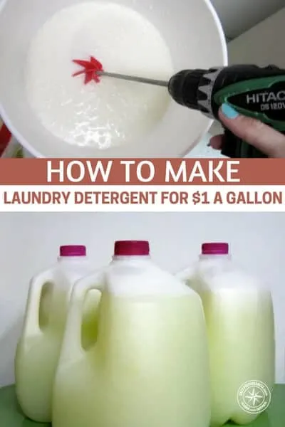 How To Make Laundry Detergent For $1 A Gallon - I made this particular recipe and I have to say my clothes came out soft and smelling absolutely fantastic. I have a brand new LG washing machine and it says only use HE compliant washing detergent and I am happy to say this recipe is working just fine in there. No blocked pipes or attack by bubbles.