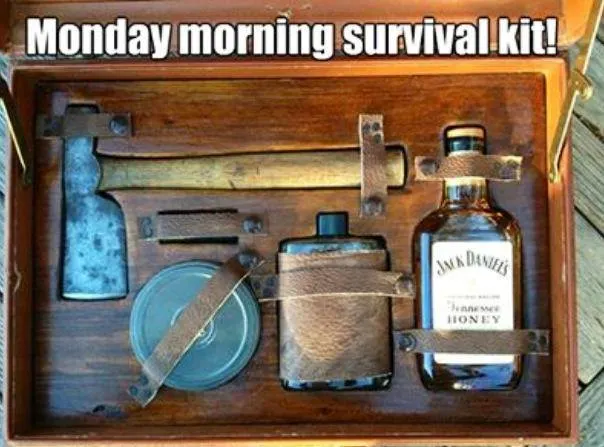 Monday morning survival kit