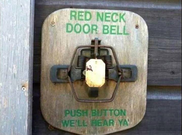 redneck doorbell - meme
