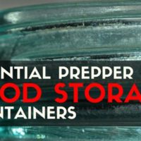 7 Essential Prepper Food Storage Containers - Food storage is essential for preparing for almost any disaster or SHTF situation. What you store your food in can make a big difference in it's shelf life and longevity. There is not just one best container for storing foods, many different types are better for different uses. Whether you need something portable, economical, or all-inclusive there is a specific storage container that can fit your need.