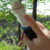 A survival fishing kit is about the best way to get food into camp.
