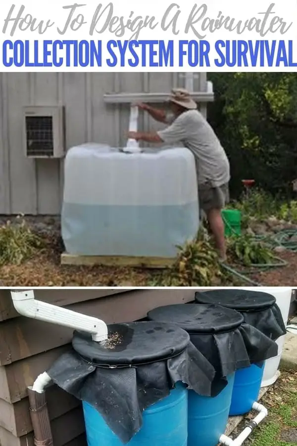 How To Design A Rainwater Collection System For Survival Rainwater collection is a dream of most preppers and survivalists. A slick system that takes full advantage of that great sky falling resource.
