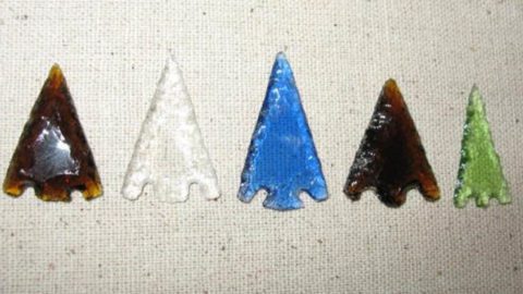 How To Knap An Arrowhead From A Glass Bottle