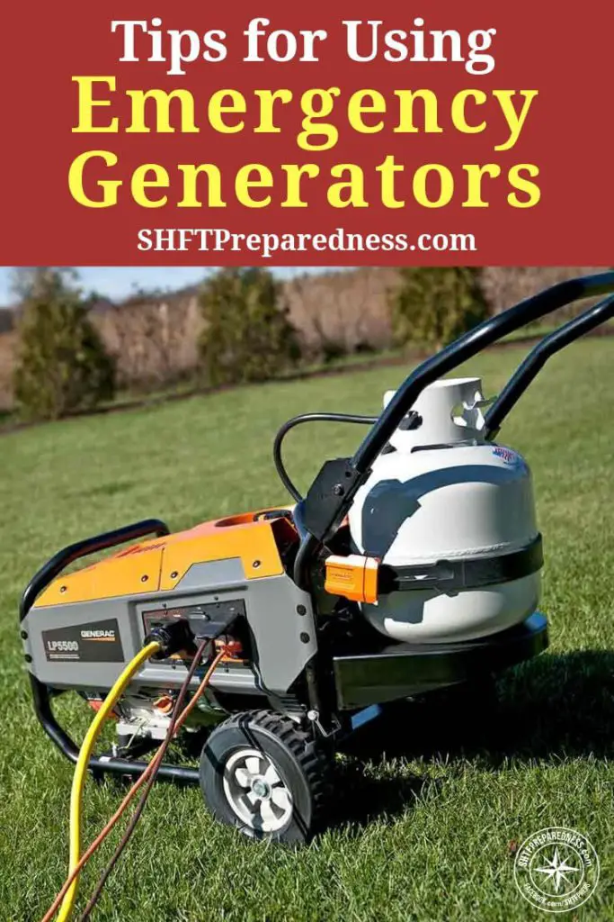 Tips for Using Emergency Generators SHTFPreparedness
