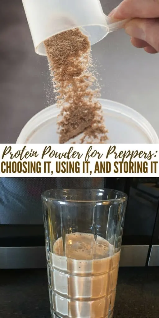 Protein Powder for Preppers: Choosing It, Using It, and Storing It - A good quality protein powder can turn a 