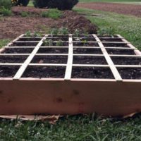 How to Build a Simple Raised Bed - This raised bed is model after the square foot gardening method. You will find that building your own raised bed is very cheap and easy to build. These little beds will change your gardening resume. I was growing food before raised beds but now I am growing multiple plants to excess.