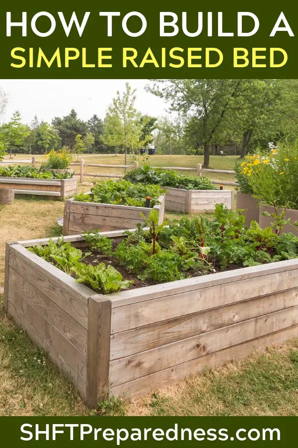 How to Build a Simple Raised Bed - This raised bed is model after the square foot gardening method. You will find that building your own raised bed is very cheap and easy to build. These little beds will change your gardening resume. I was growing food before raised beds but now I am growing multiple plants to excess.