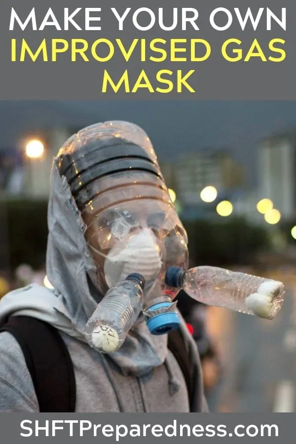 How to Make an Improvised Gas Mask - The author makes it very simple and offers a solution when one is not in sight. What would you be able to pull off with a mask like this one?