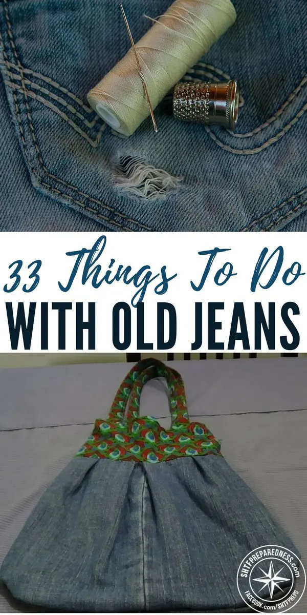 33 Things To Do With Old Jeans