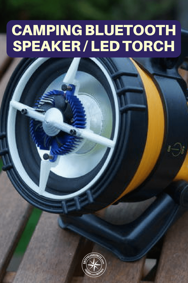 Ultimate Camping Bluetooth Speaker / LED Torch