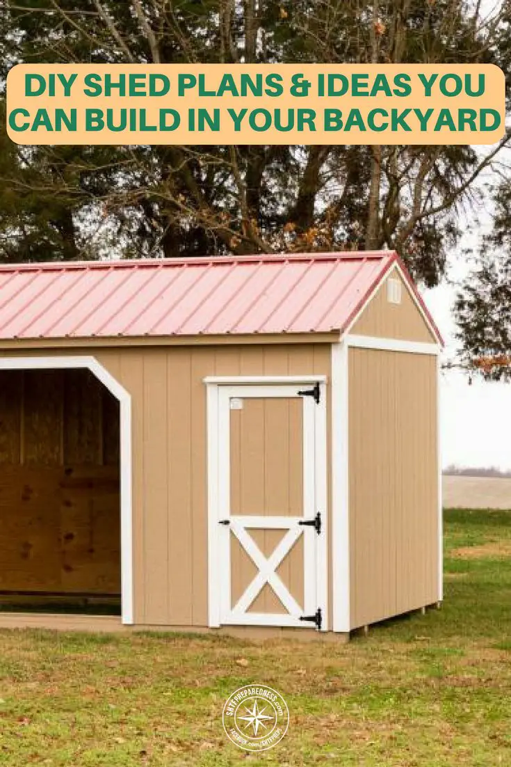 108 DIY Shed Plans & Ideas That You Can Actually Build in