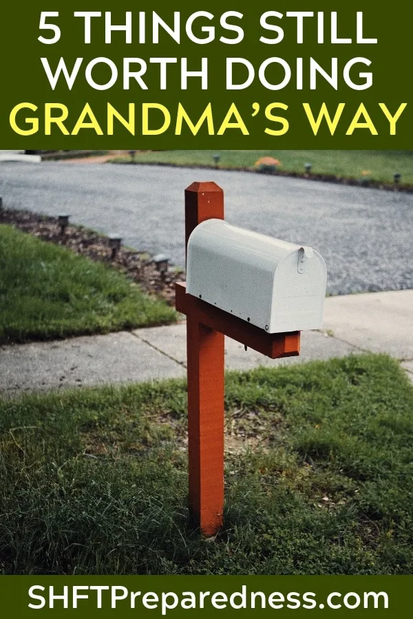 5 Things STILL Worth Doing Grandma’s Way - This article is something very special as it pushes you back to old ways. This article focus on the pen and pad or even pencil and paper. How do we hold fast to those things that make us human in a world that is pushing us to become dependent on electronics.