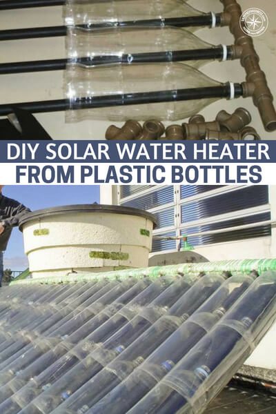 DIY Solar Water Heater From Plastic Bottles - Jose Alano is a retired mechanic that lives in Brazil. Jose invented a solar water heater from a pile of plastic bottles and cartons. This is great for the environment as it frees up waste trash and if you decide to  build one you could use old bottles or what ever you have available.