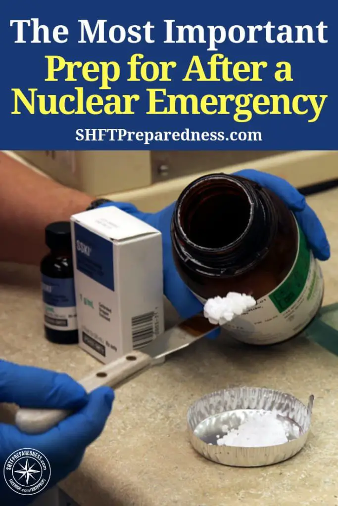 How to Use Potassium Iodide After a Nuclear Emergency - This doesn't protect your body from any other type of radioactive isotopes - only radioactive iodine. It won't undo the damage done by radioactive iodine, so you must begin taking it immediately for protection. If there is no radioactive threat, you should not take KI, as it can be harmful.