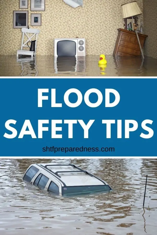 Protect your home and family with these flood safety tips. A few precautionary measures will go a long way during storms and rainy season. #floodsafety #safetytips #rains #storms #survival #preparedness #shtf