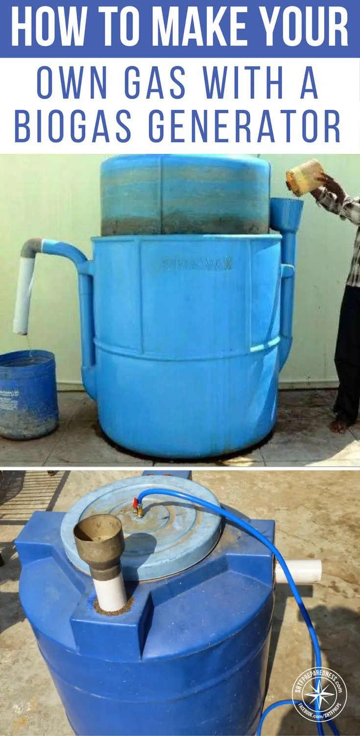 How To Make Your Own Gas In 7 Easy Steps With A Biogas Generator