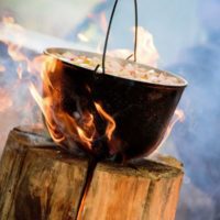Campfire cooking