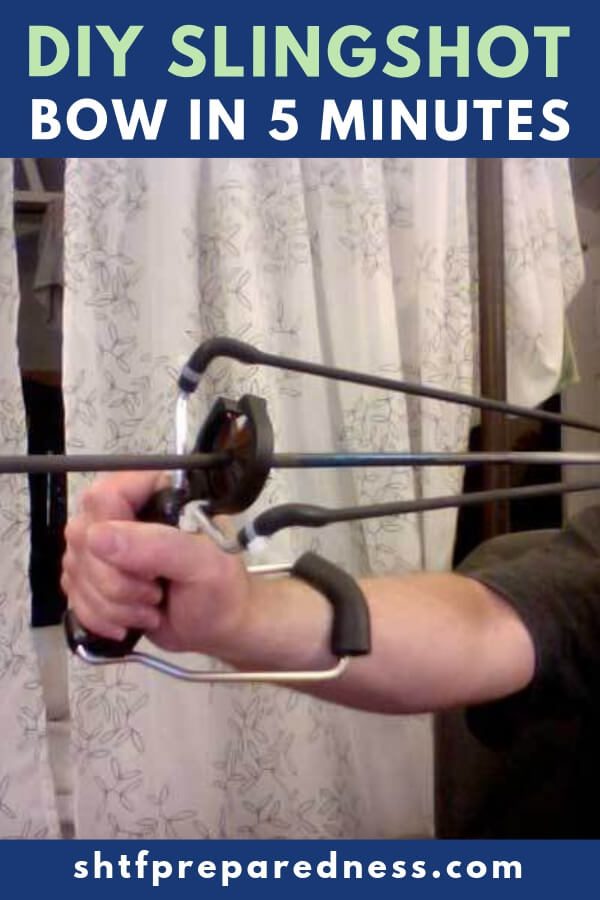 DIY Slingshot Bow In 5 Minutes SHTFPreparedness