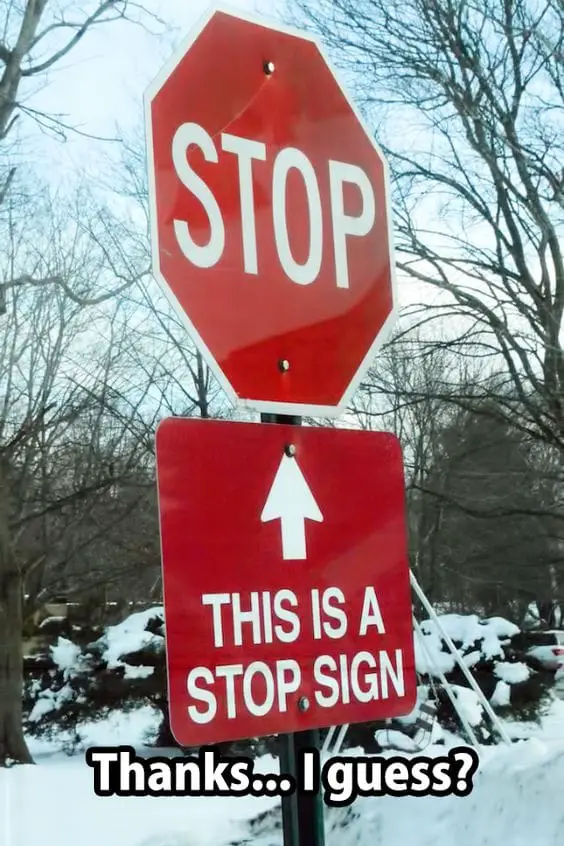 This is a Stop Sign