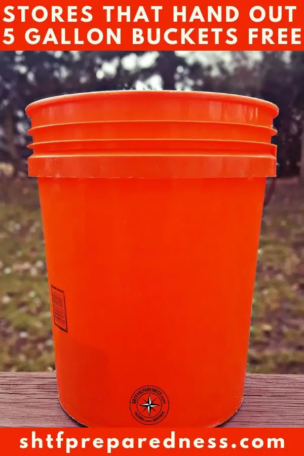 The 5 gallon bucket is an incredible prepper's resource. If we can get our 5 gallon buckets free, then we're well on our way to self-sufficiency!