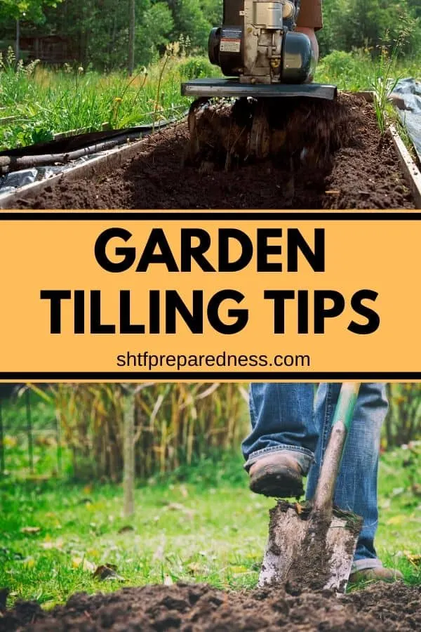 New gardener? Not sure if tilling your garden is good or bad? Check out these garden tilling tips and you'll know when it is and when it isn't appropriate to till your garden. #gardening #tuilling #gardendigging #homesteading #organicgarden #gardeningtips 